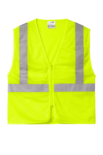 Customize CornerStone ANSI 107 Class 2 Economy Mesh Zippered Vest