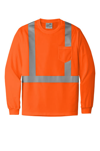 Customize CornerStone ANSI 107 Class 2 Mesh Long Sleeve Tee