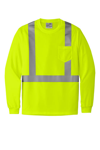 Customize CornerStone ANSI 107 Class 2 Mesh Long Sleeve Tee