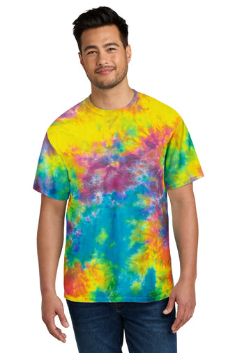 Customize Port & Company Unisex Crystal Tie-Dye Tee