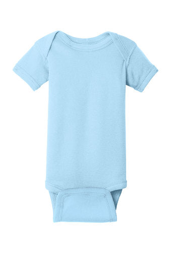 CustomizeRabbit Skins Infant Short Sleeve Baby Rib Bodysuit