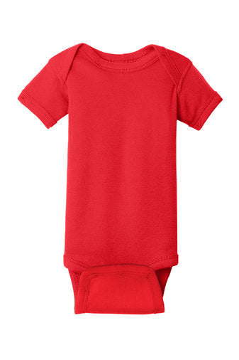 CustomizeRabbit Skins Infant Short Sleeve Baby Rib Bodysuit