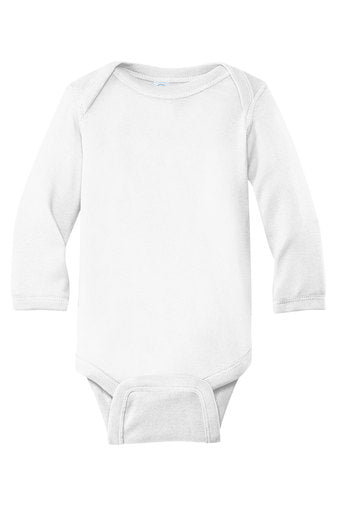 Customize Rabbit Skins Infant Long Sleeve Baby Rib Bodysuit