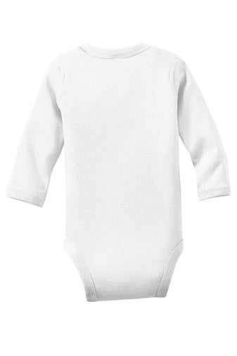 Customize Rabbit Skins Infant Long Sleeve Baby Rib Bodysuit