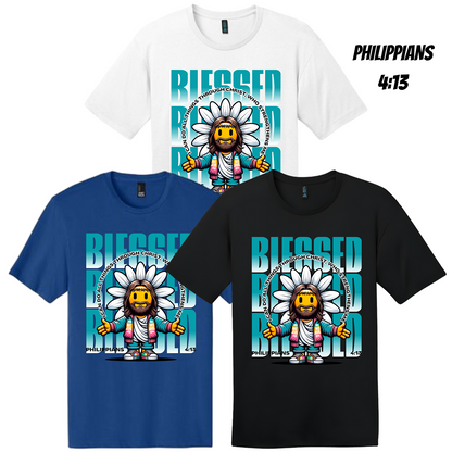 Blessed Cartoon Jesus T-Shirt