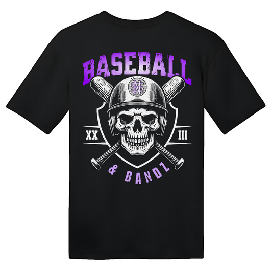 BASEBALL & BANDZ: 100% Cotton T-Shirt