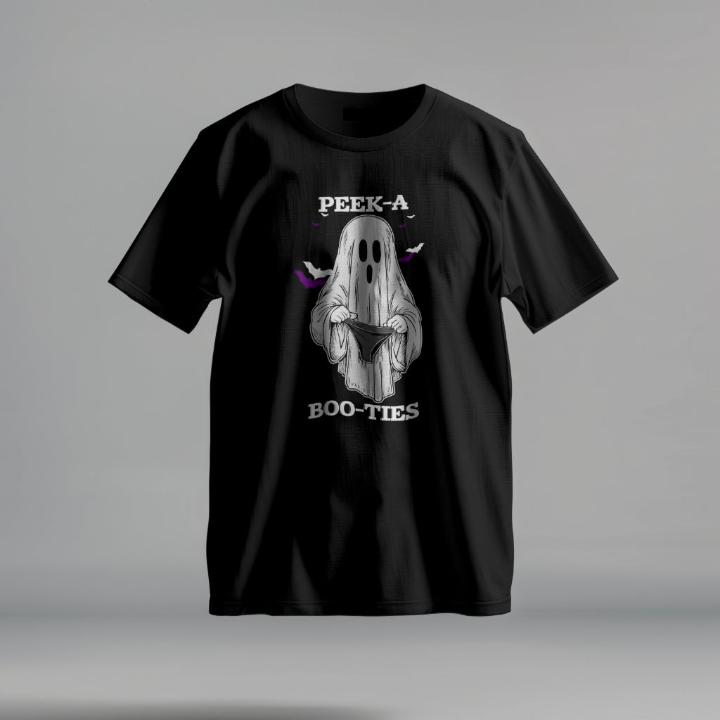 Peek-A-Boo-Ties Ghost T-Shirt