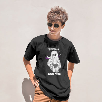 Peek-A-Boo-Ties Ghost T-Shirt