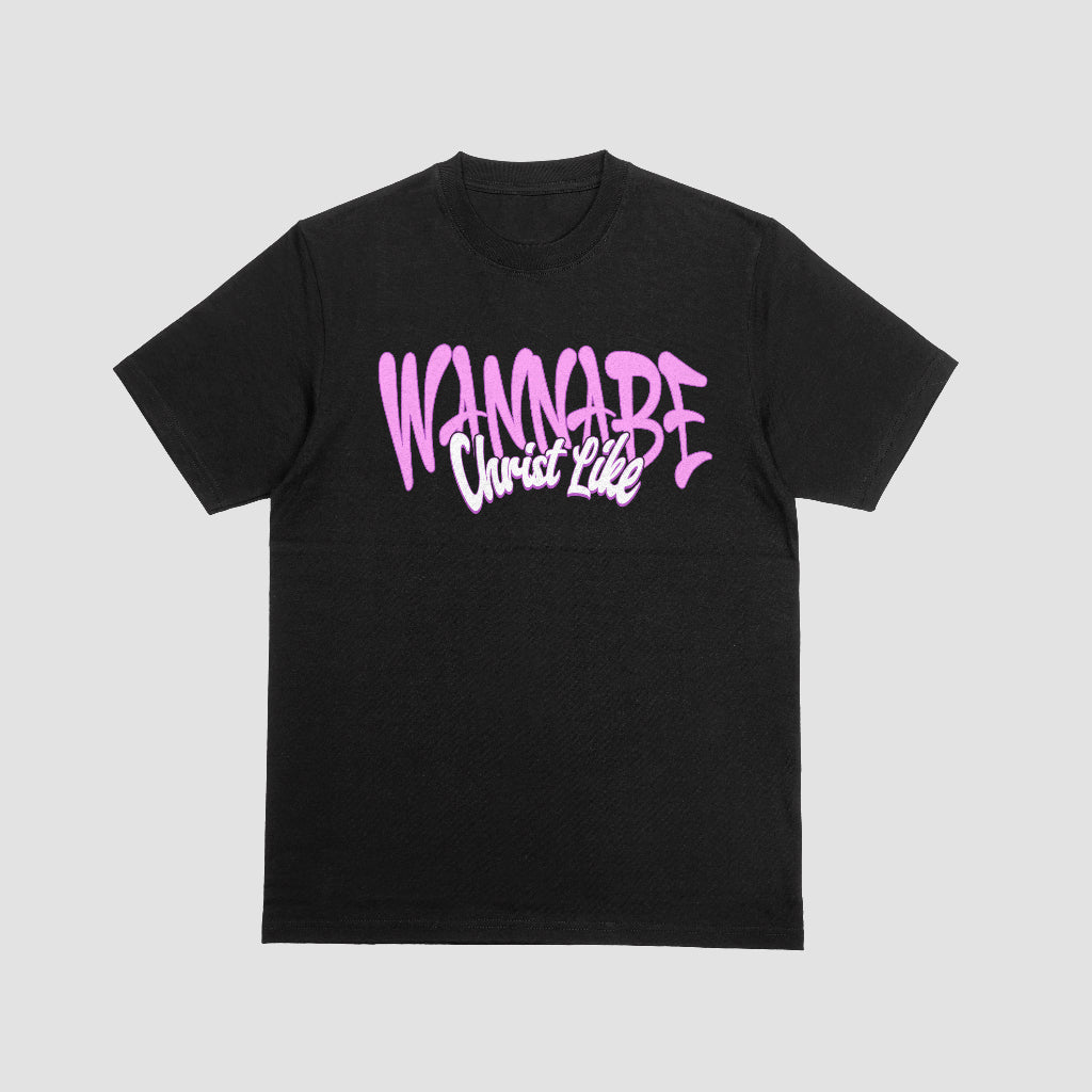 WANNABE CHRIST LIKE Pink Unisex T-Shirt