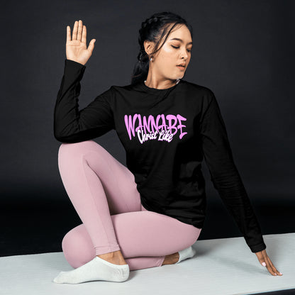 WANNABE CHRIST LIKE Pink Unisex Long Sleeve