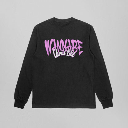 WANNABE CHRIST LIKE Pink Unisex Long Sleeve