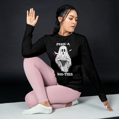 Peek-A-Boo-Ties Ghost Long Sleeve