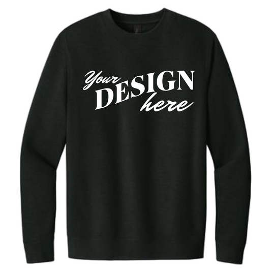 Customize District V.I.T. Fleece Crewneck