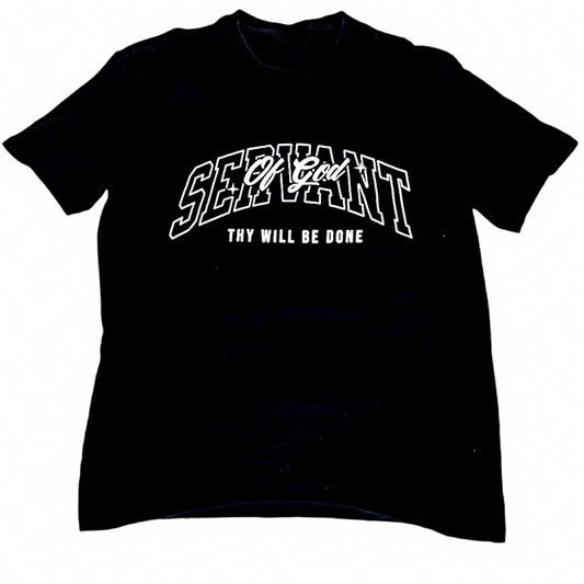 SERVANT OF GOD Unisex T-Shirt - 100% Cotton - Made with DTG for Best Quality Man